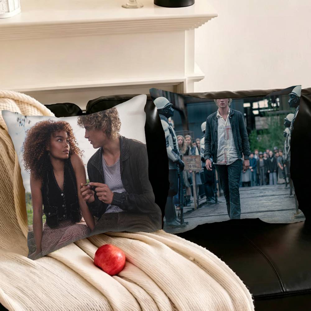 Sunrise Home Textiles & Apparel - ハンガーゲーム サンライズ・オン・ザ・リーピング 各種サイズの正方形枕カバー 車、自宅、寝室の装飾用