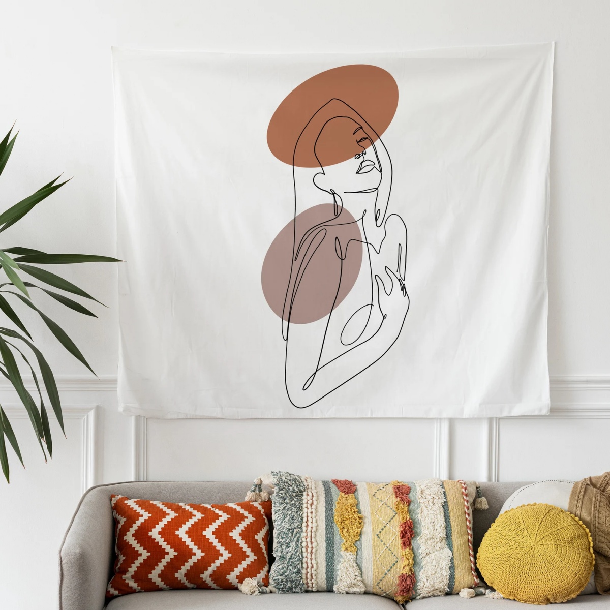 パーソナライズされたカスタムタペストリー—誕生日、結婚式、ハ - Home Textiles Fabric のレビューと価格