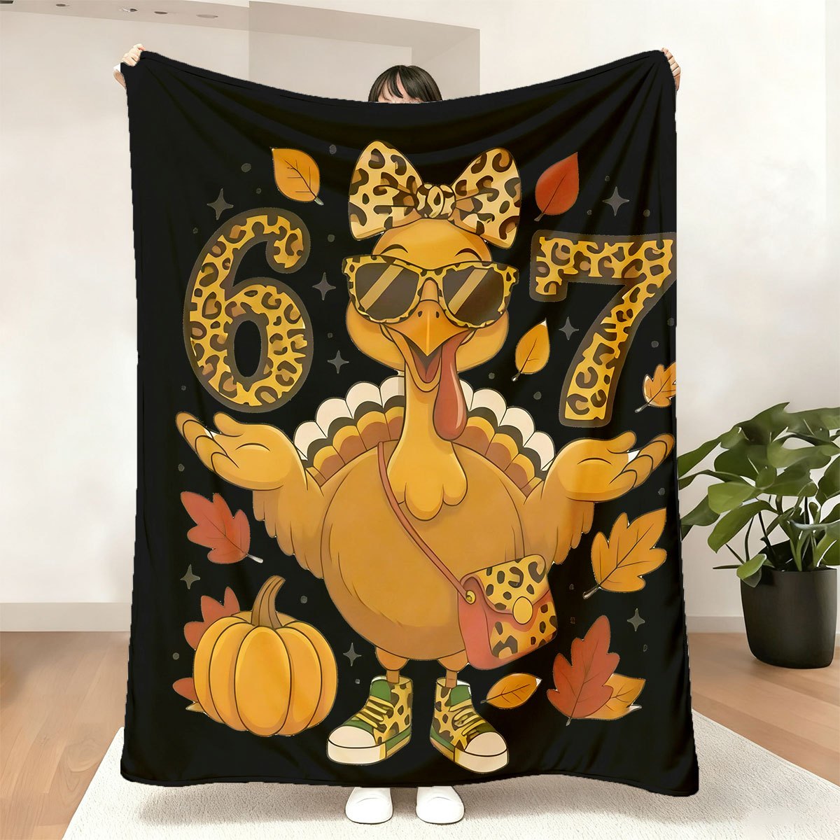 トレンドデジタル67トルコフランネルプリントブランケットは、 - Home Textiles Trends のレビューと価格