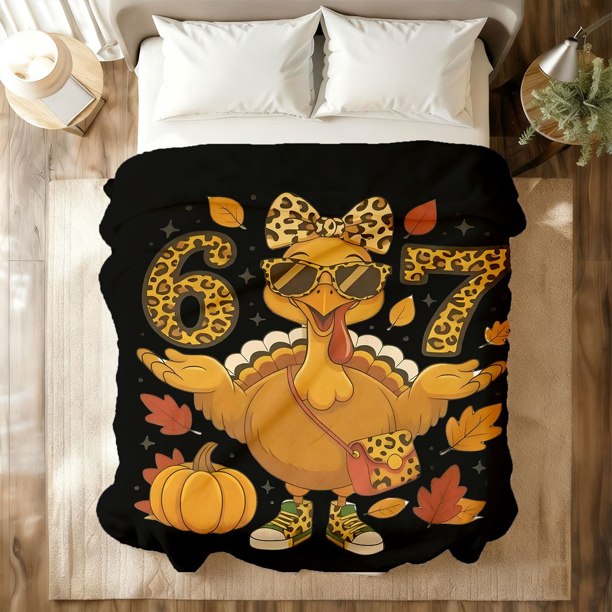 トレンドデジタル67トルコフランネルプリントブランケットは、 - Home Textiles Trends のレビューと価格