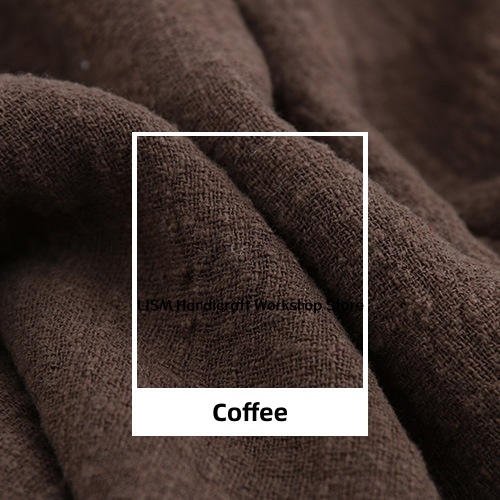 天然洗浄リネン生地複数色ソフトしわ加工生地女性服ホームテキス - Home Textiles Fabric のレビューと価格