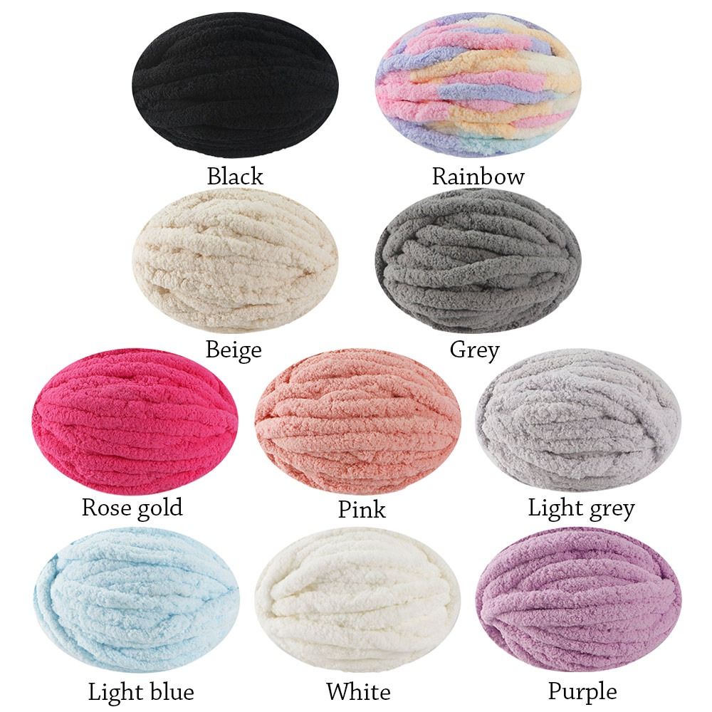 ニットとかぎ針編み用の色とりどりのシェニール、厚くて柔らかい - Throw Blanket Chunky Knit のレビューと価格