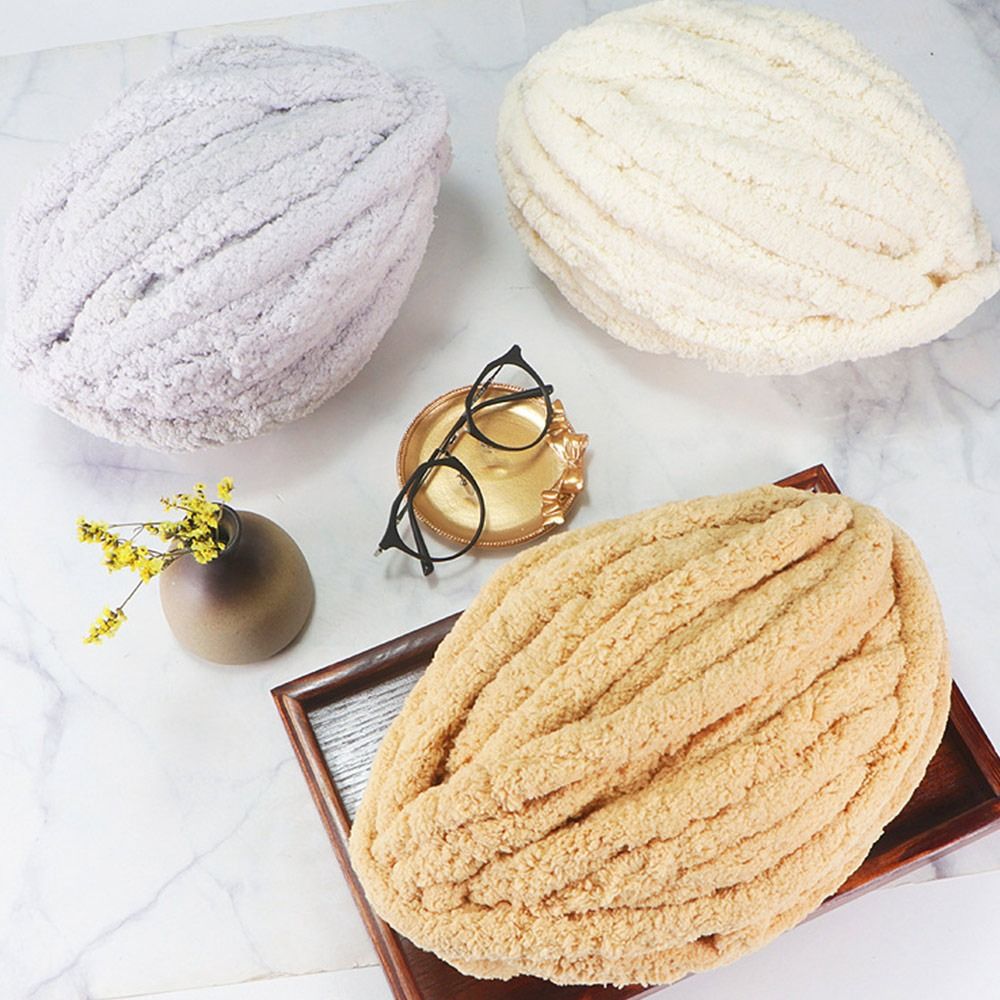 ニットとかぎ針編み用の色とりどりのシェニール、厚くて柔らかい - Throw Blanket Chunky Knit のレビューと価格