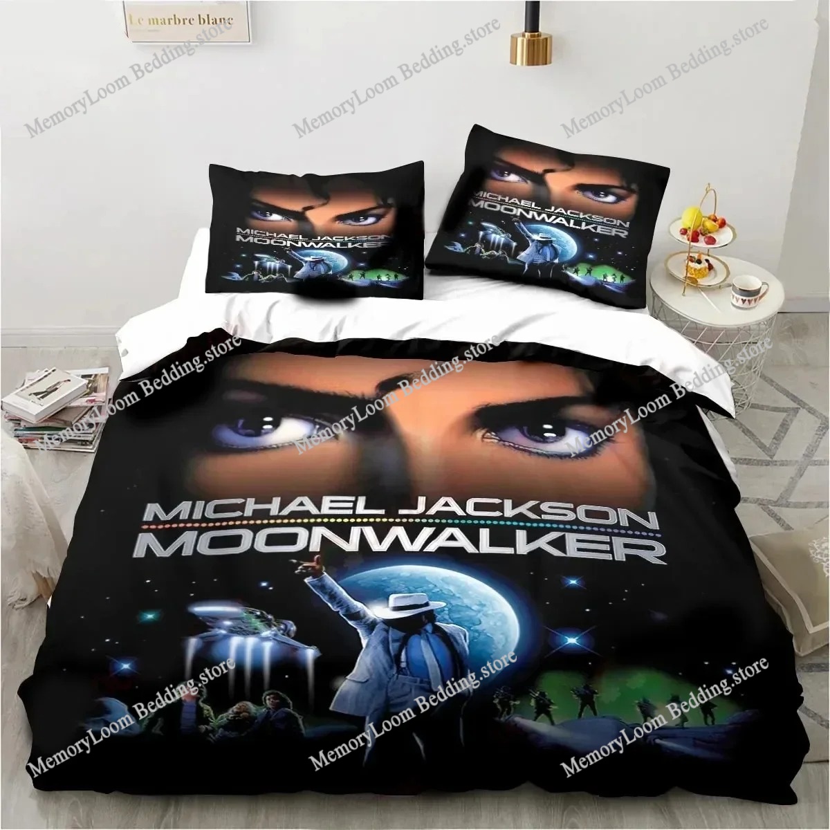 ファッショントレンドモダンなマイケル・ジャクソン寝具セットシ - Home Textiles Trends のレビューと価格