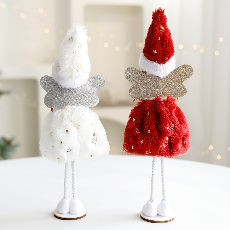 クリスマスぬいぐるみエンジェル人形オーナメント、2025年最 - Home Textiles Trends のレビューと価格