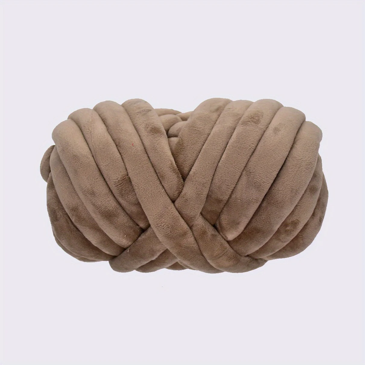 1pc 巨大なソフト分厚い糸 - ベルベットジャンボ糸 手作 - Throw Blanket Chunky Knit のレビューと価格